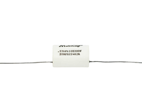 BB MultiCap Capacitor 0.22uF 200Vdc PPMFX Series Metalized Polypropylene (1 piece available)